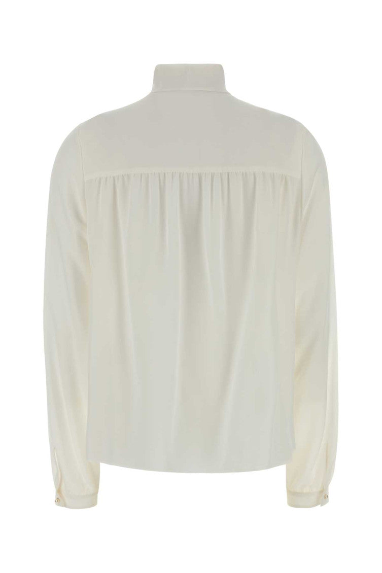 White Regular Solid Shirt 2