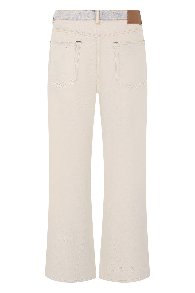Off White Straight Jeans 2