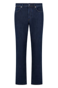 Navy Blue Mid Rise Jeans 1