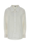 White Regular Solid Shirt 1