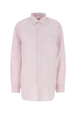 Light Pink Relaxed Stripes Shirt 1