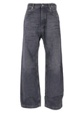 Navy Blue Loose Jeans 1