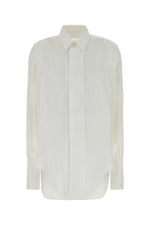 White Regular Solid Shirt 1