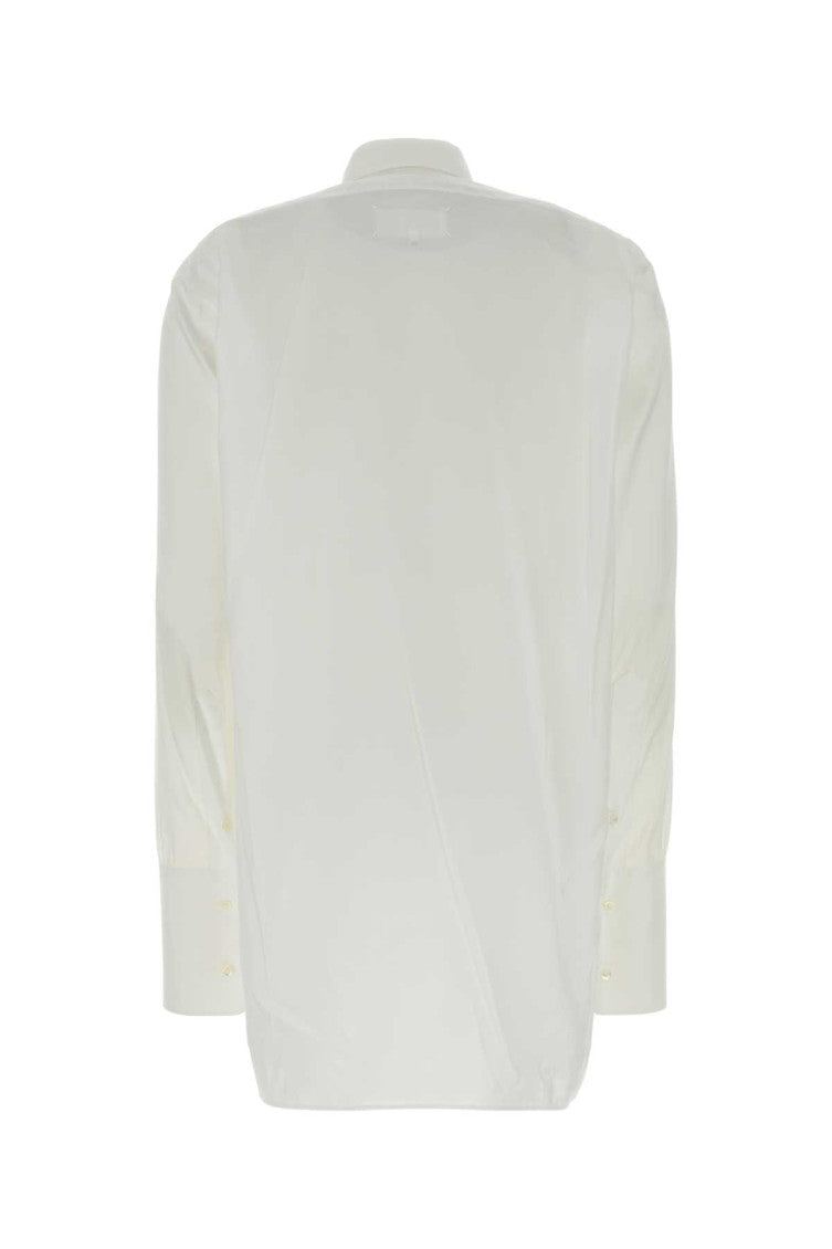 White Regular Solid Shirt 2