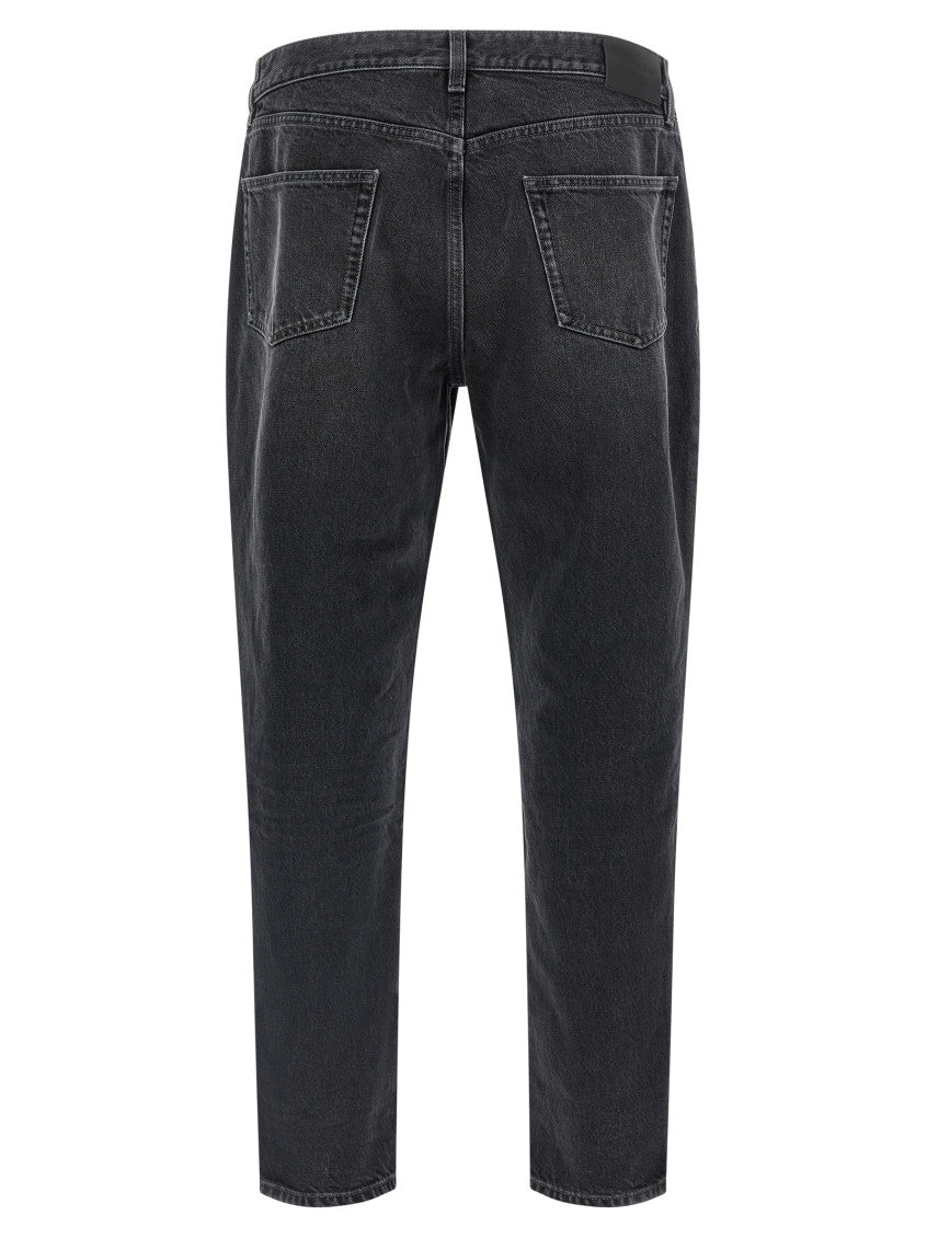 Black Mid Rise Jeans 2