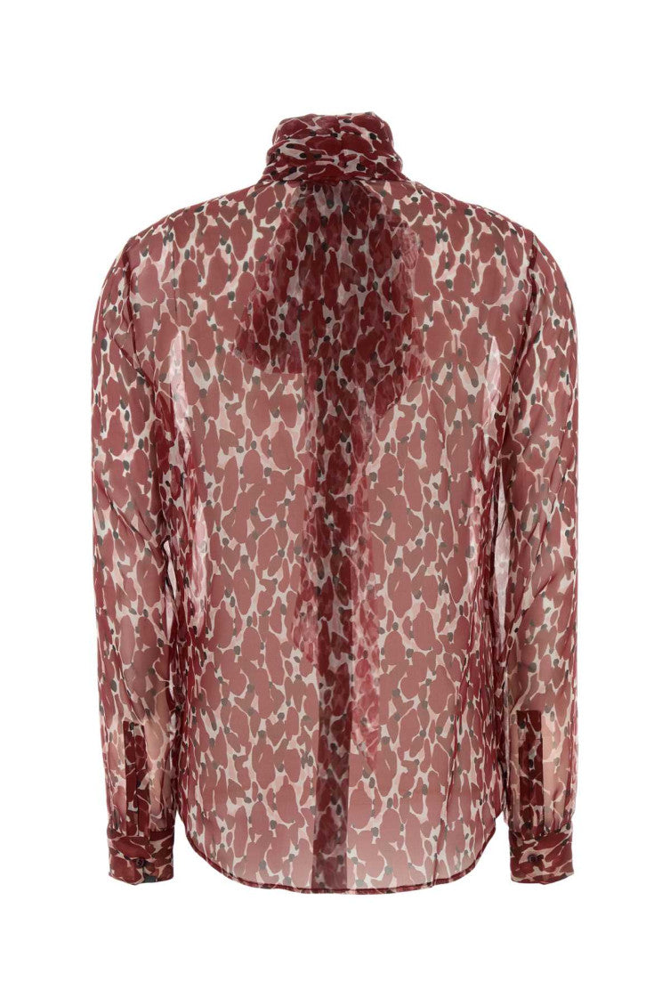 Red Regular Printed Shirt 2