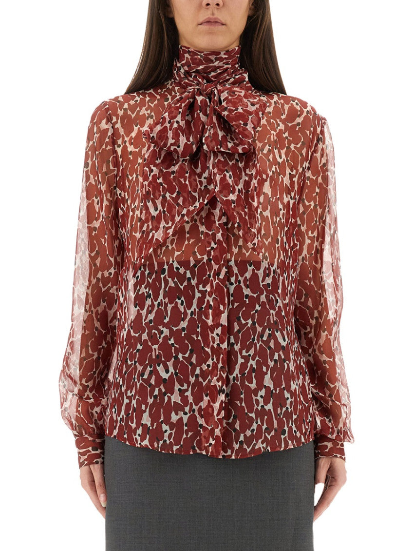 Red Regular Printed Shirt 3