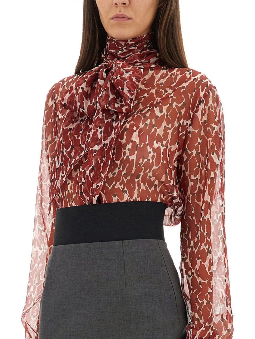 Red Regular Printed Shirt 5