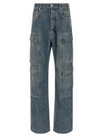 Blue Mid Rise Jeans 1