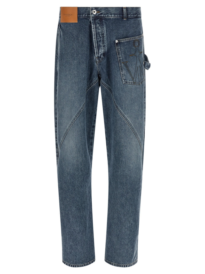 Blue Relaxed Jeans 1