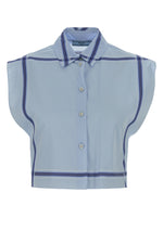 Blue Regular Stripes Shirt 1