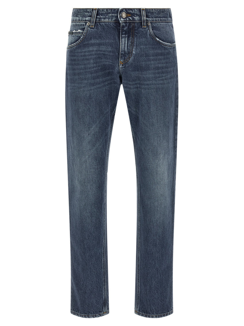 Navy Blue Regular Jeans 1