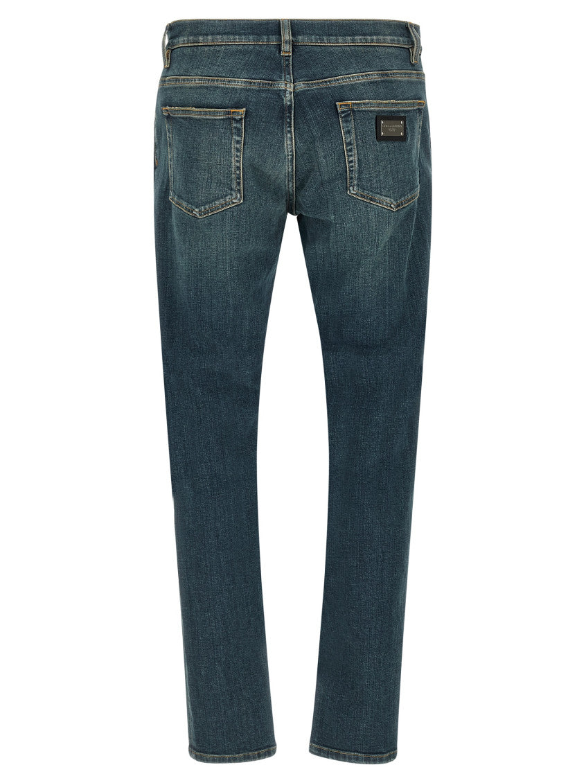Blue Slim Jeans 2