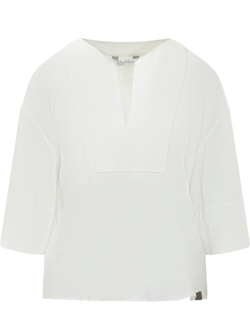 White Boxy Solid Shirt 1