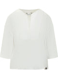 White Boxy Solid Shirt 1