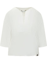 White Boxy Solid Shirt 1