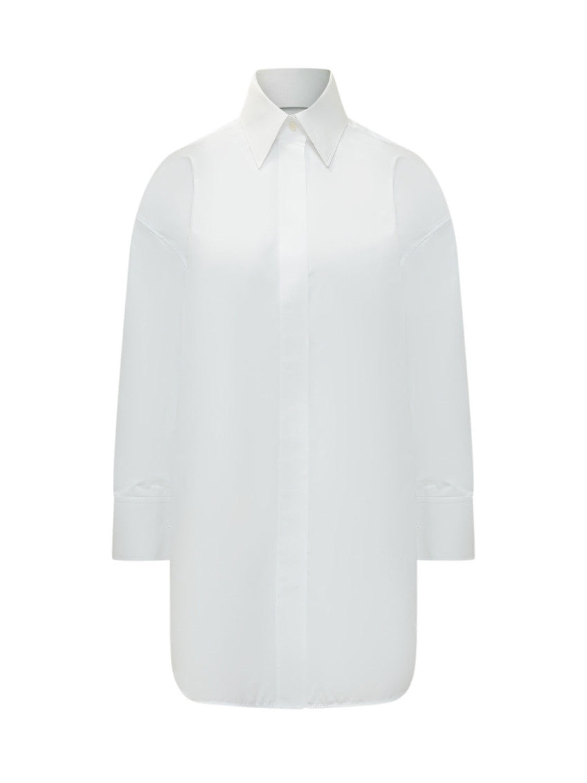 White Regular Solid Shirt 1