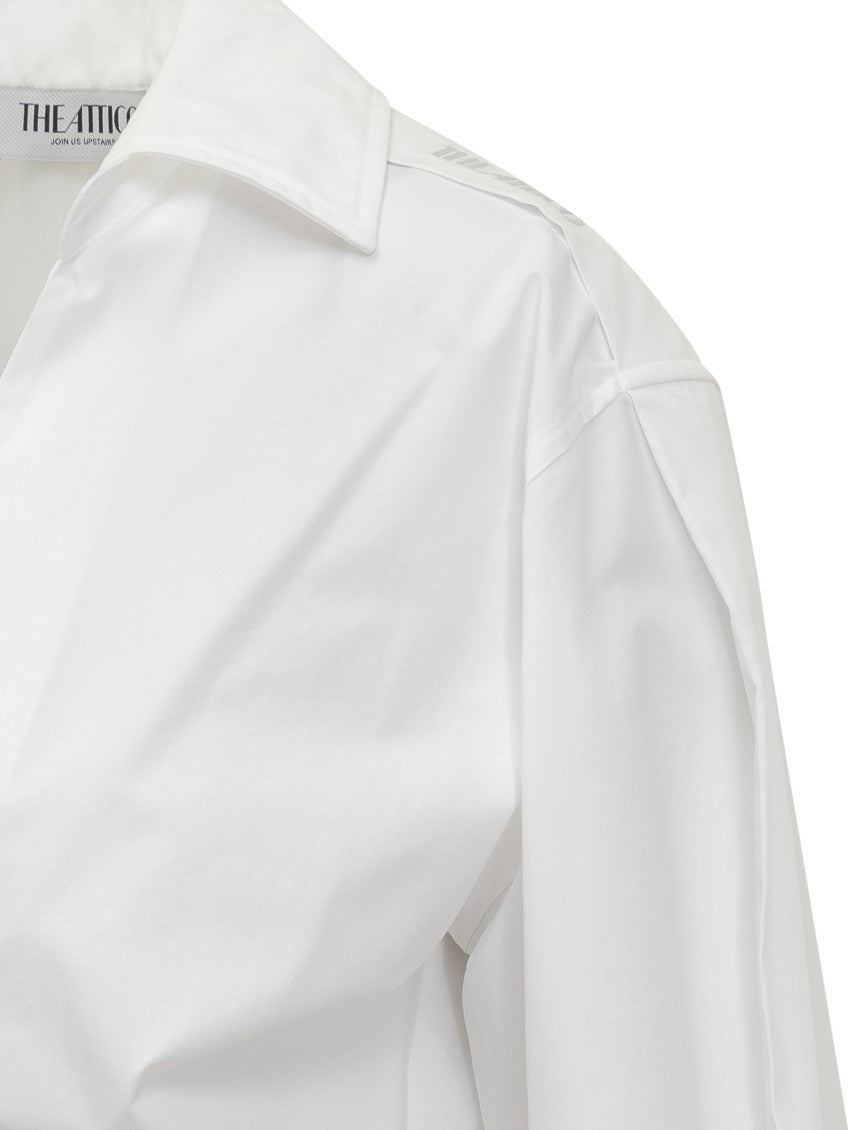 White Slim Solid Shirt 4