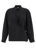 Black Relaxed Solid Shirt 1