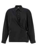 Black Relaxed Solid Shirt 1