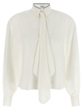 White Oversized Solid Shirt 1