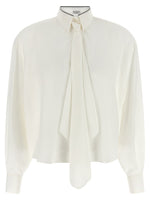 White Oversized Solid Shirt 1