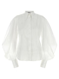 White Regular Solid Shirt 1
