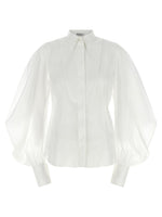 White Regular Solid Shirt 1