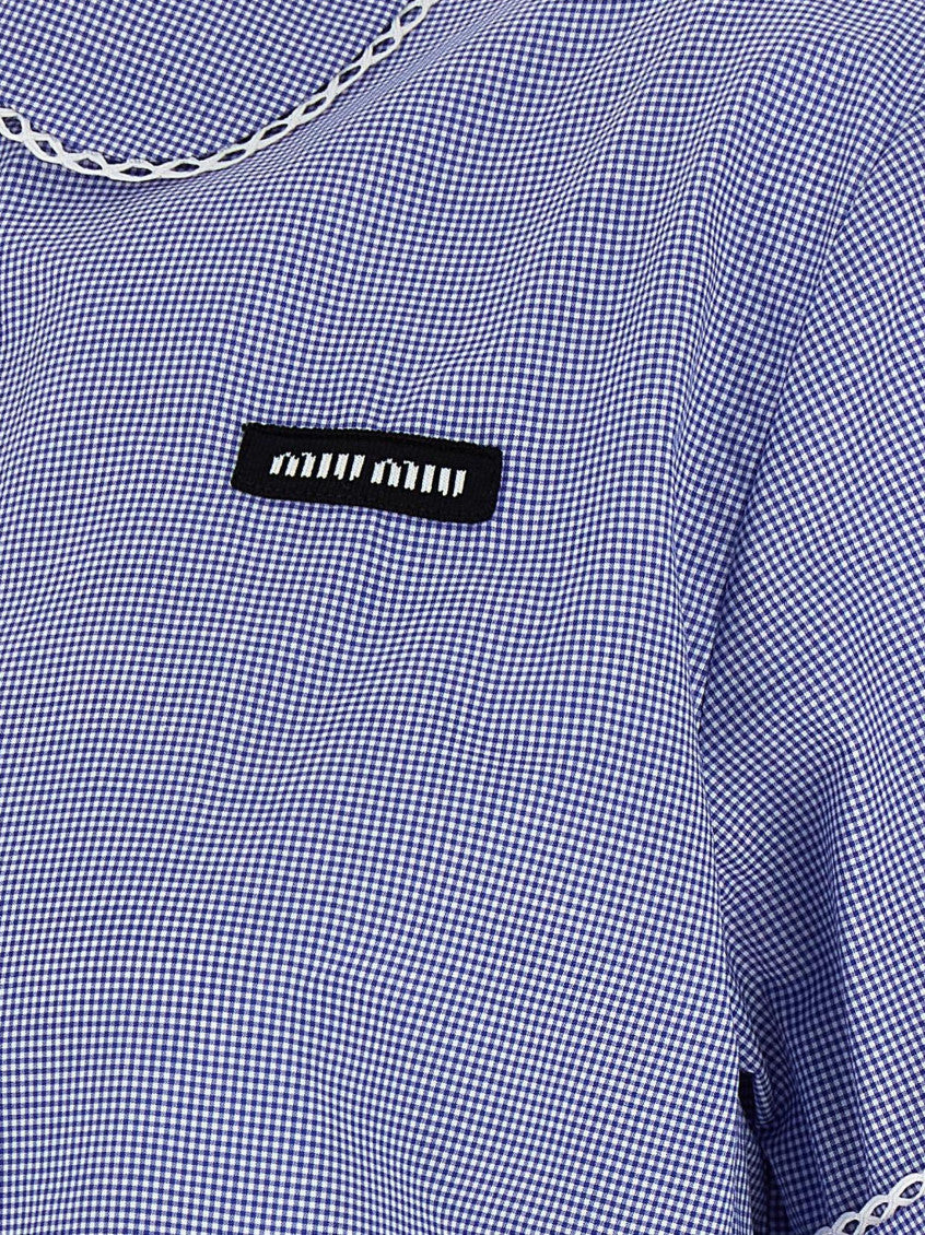 Blue Regular Solid Shirt 4