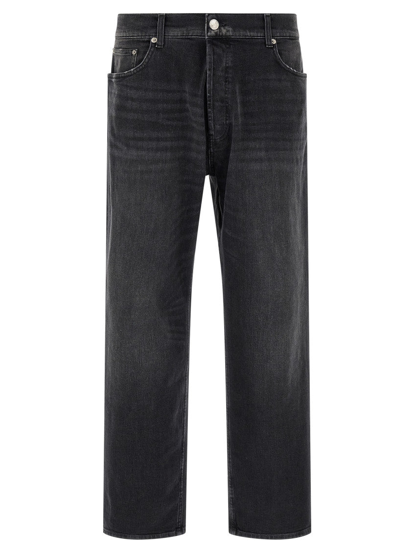 Black Mid Rise Jeans 1