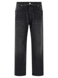 Black Mid Rise Jeans 1