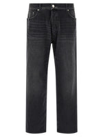 Black Mid Rise Jeans 1
