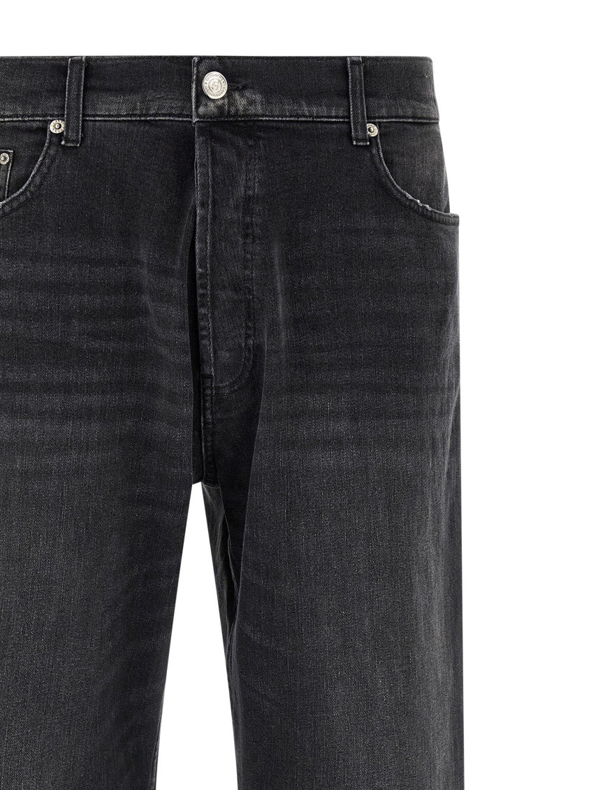 Black Mid Rise Jeans 3