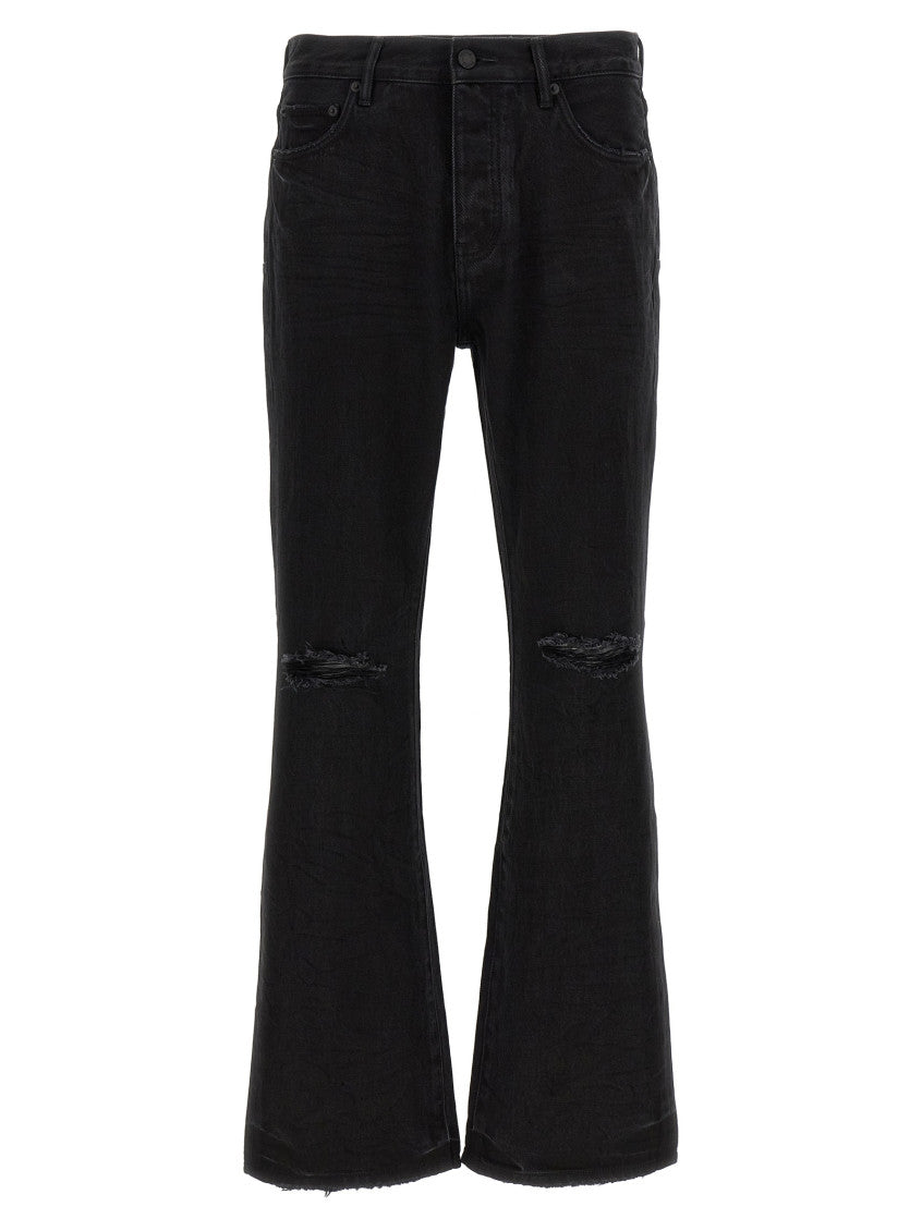 Black Mid Rise Jeans 1
