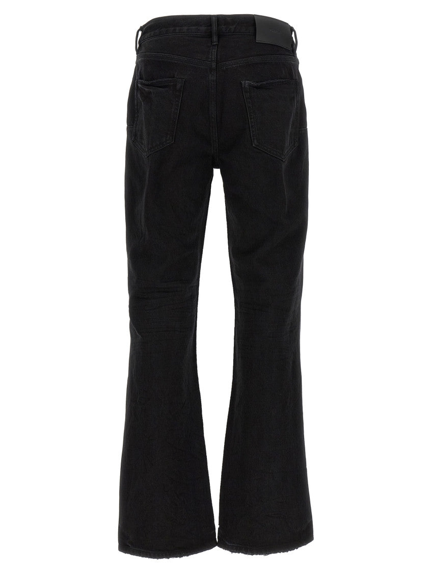 Black Mid Rise Jeans 2