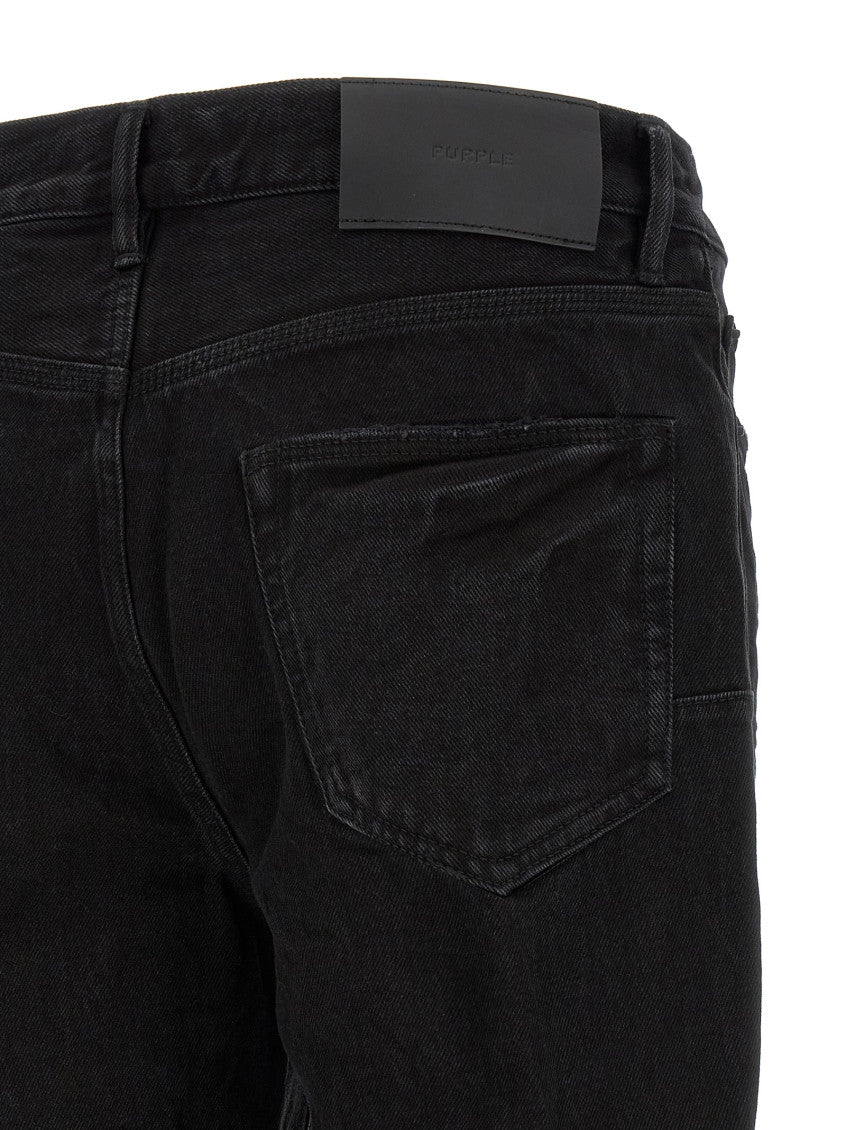 Black Mid Rise Jeans 4