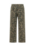 Dark Green Camo Jeans 1