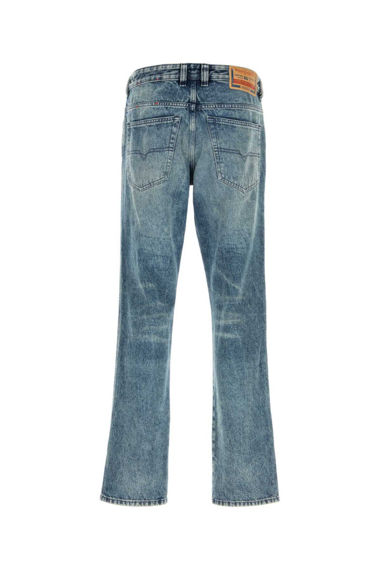 Light Blue Solid Jeans 2