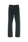 Dark Blue Solid Jeans 1