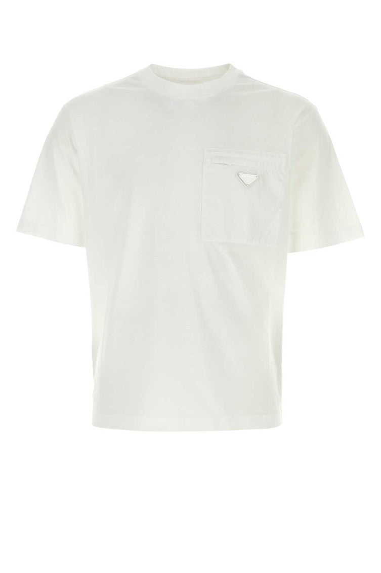 White Triangle Logo T-shirt 1