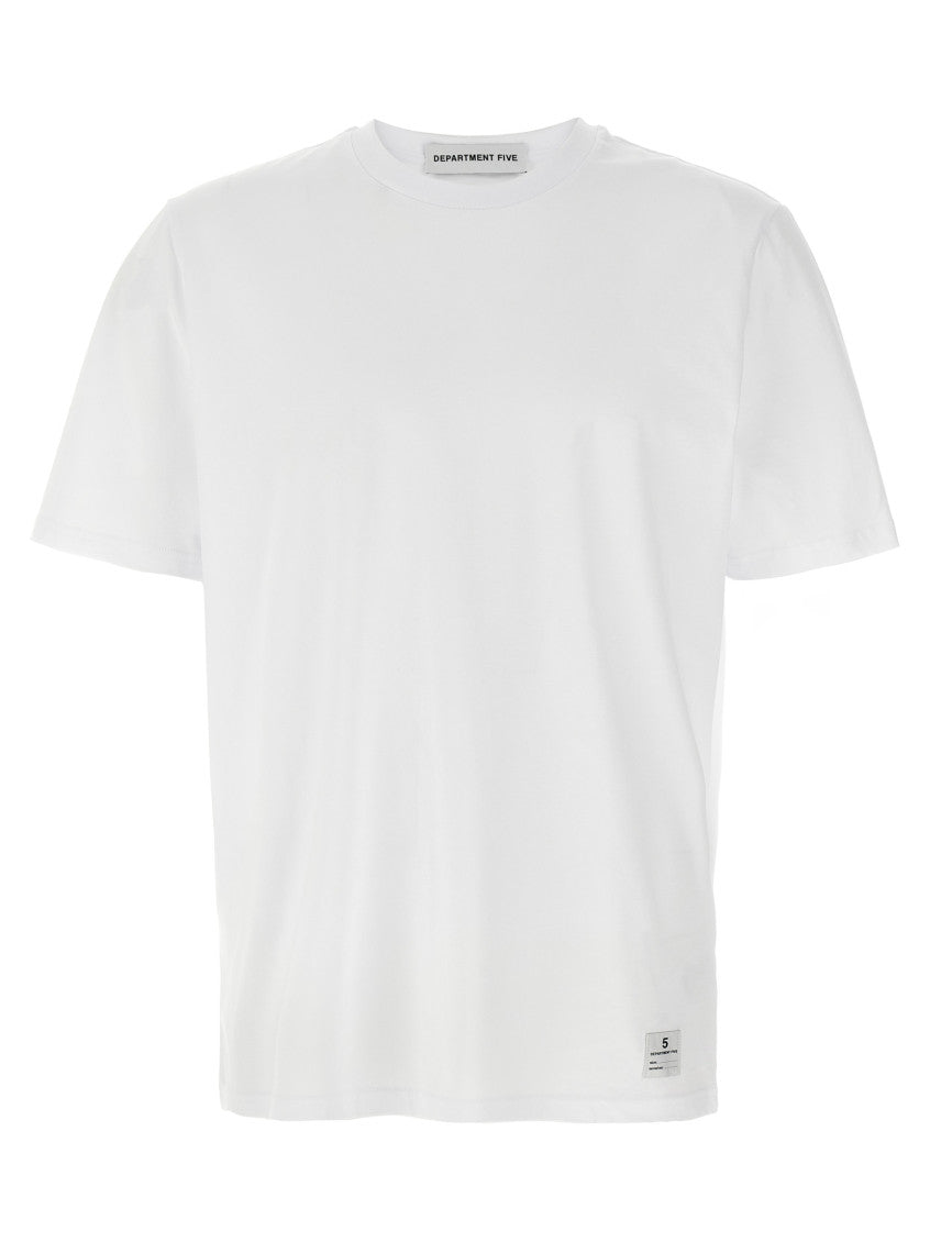 White Crewneck Logo T-Shirt 1