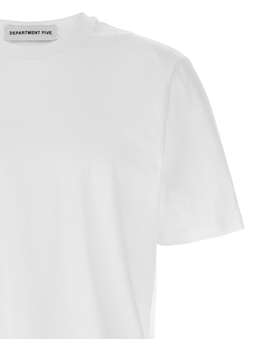 White Crewneck Logo T-Shirt 3
