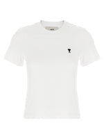 White Embroidered Logo T-Shirt 1