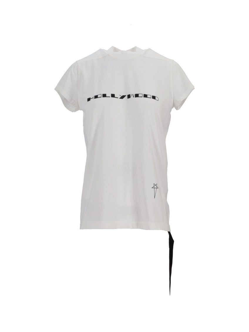 White Crewneck Logo T-Shirt 1