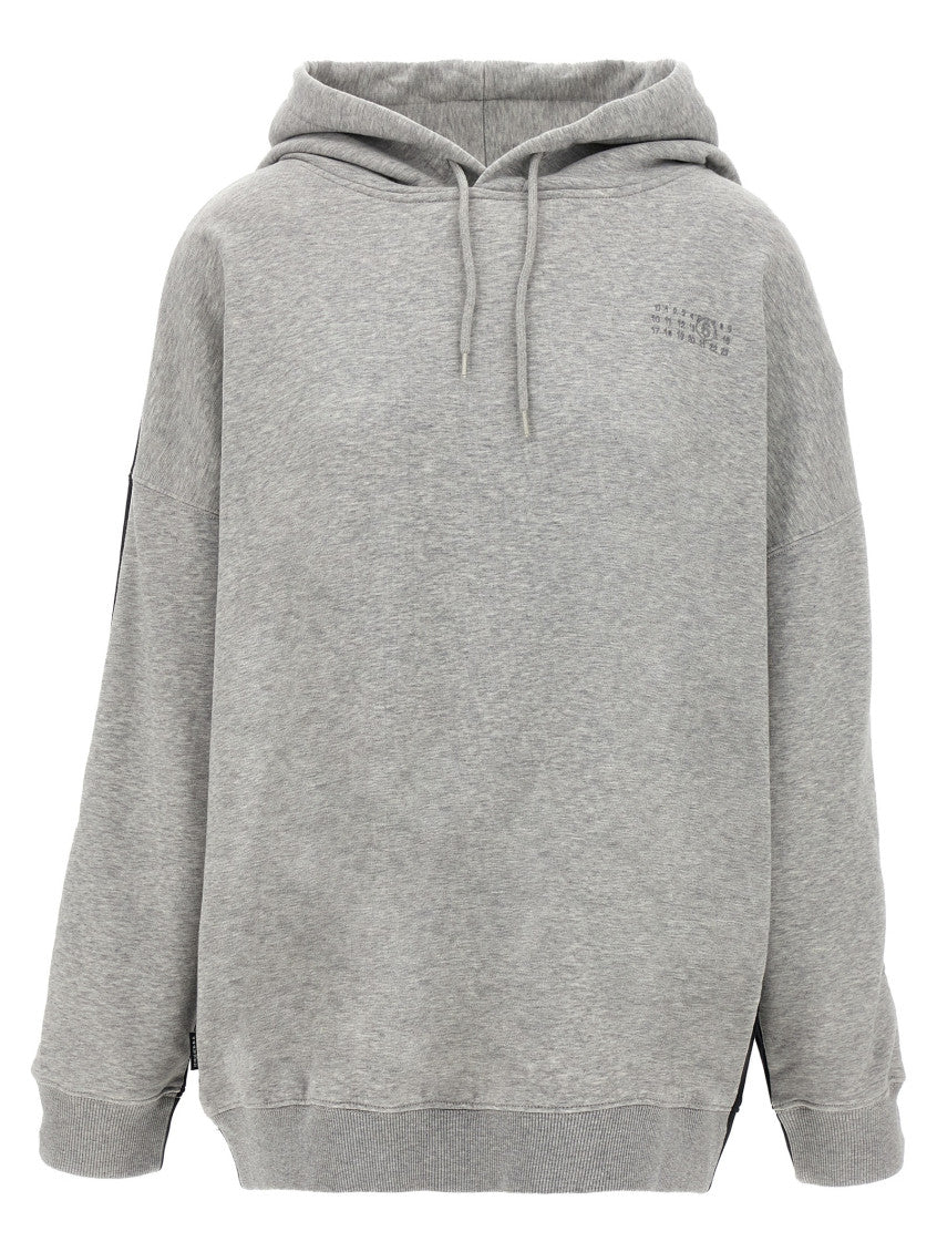 Black Grey Double Front Hoodie 2