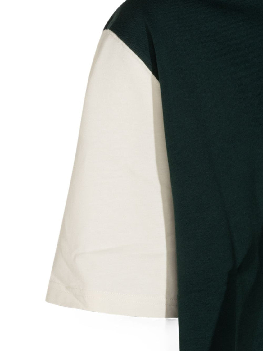 Green Logo Crew Neck T-Shirt 3