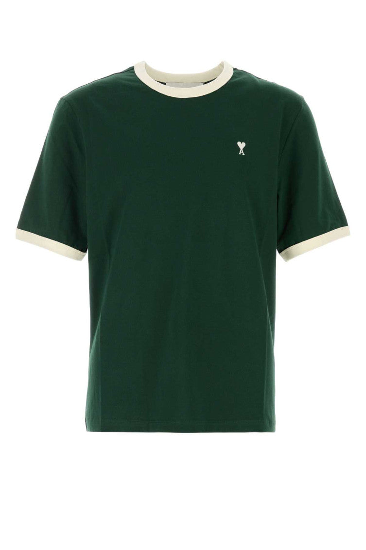 Green Crew Neck T-Shirt 1