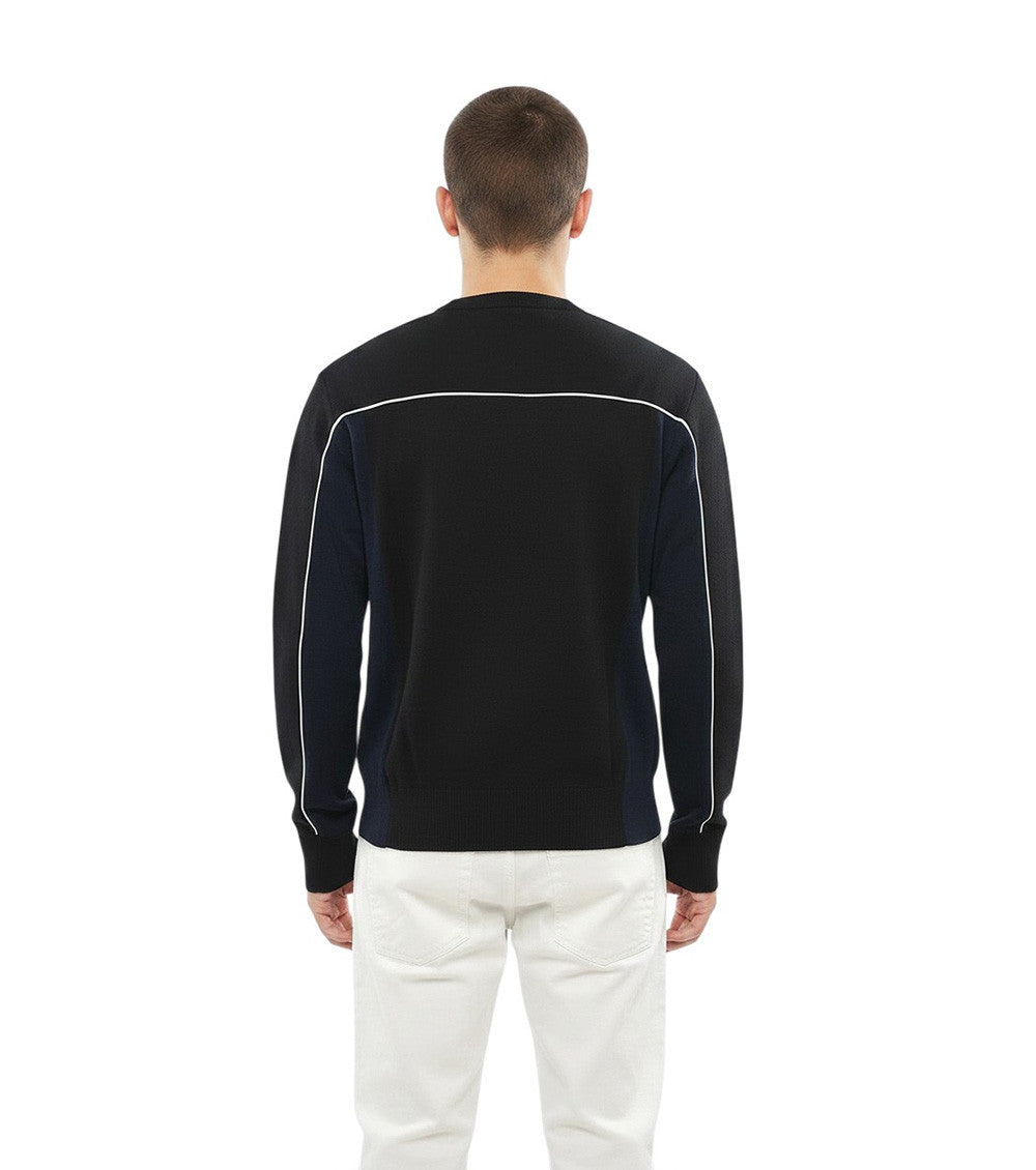 Black Crew Neck Sweatshirt 2