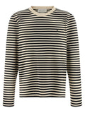 Black Stripes Crew Neck T-Shirt 1