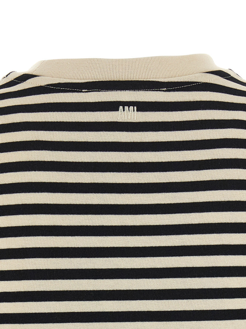 Black Stripes Crew Neck T-Shirt 4